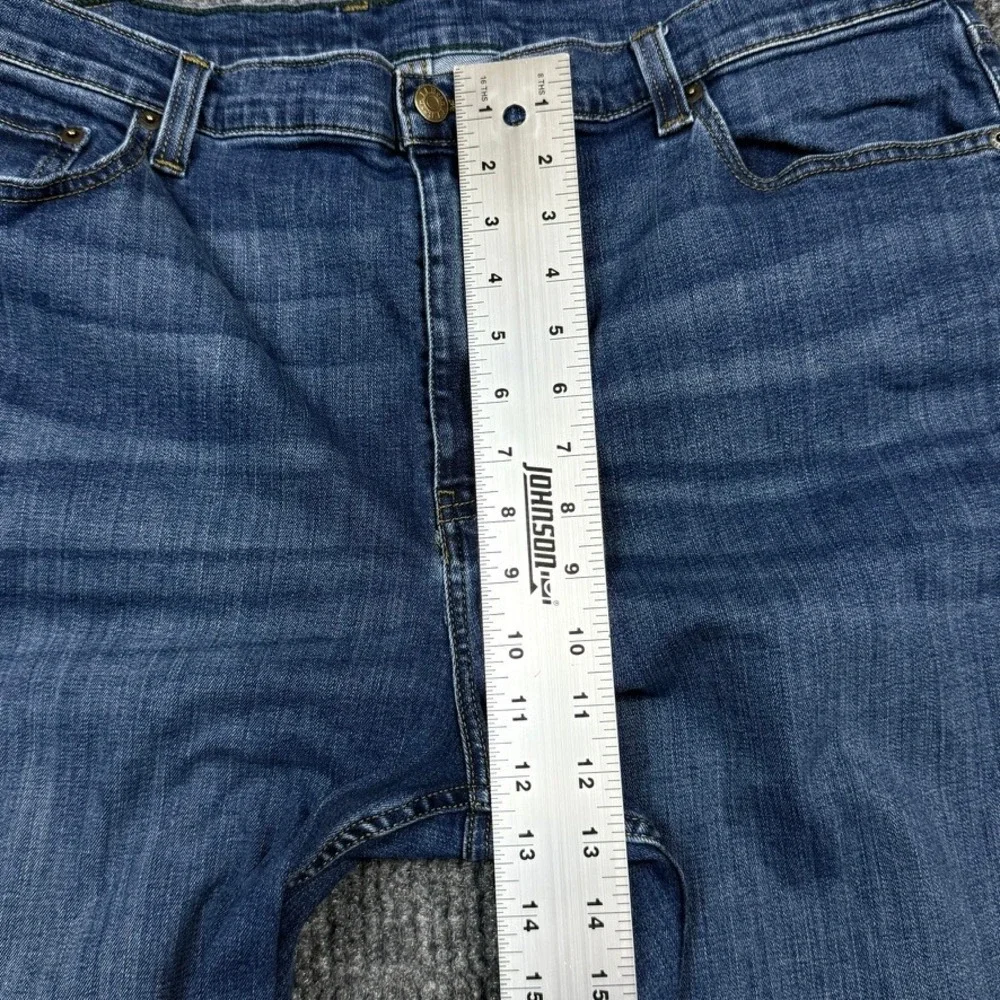 LL Bean BeanFlex Classic Fit Jeans Mens 42x30 Blue Stretch Denim 511182